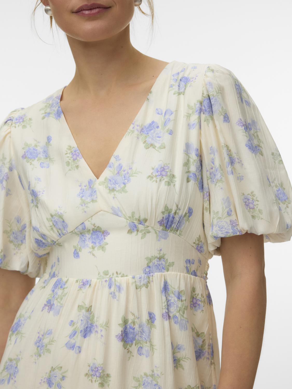 VMBELLA Short Dress - Birch - VERO MODA & VILA Bergvik
